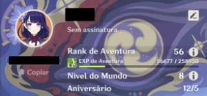 AR56 19 5⭐ RAIDEN NAHIDA ZHONG VENTI HUTAO+ARMA CYNO+ARMA E+ - Genshin Impact