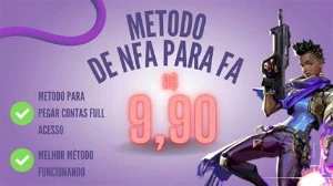 MÉTODO NFA (não full acesso) para FA (full acesso) - Valorant