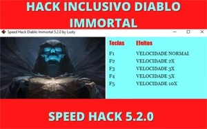 HACK DIABLO IMMORTAL SPEEDHACK DPS + VELOCIDADE CHANGER - Blizzard