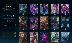 Conta Ex-Mestre(Atual:Diamante 2) /200 SKINS/Todos Champions - League of Legends LOL