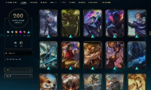 Conta Ex-Mestre(Atual:Diamante 2) /200 SKINS/Todos Champions - League of Legends LOL