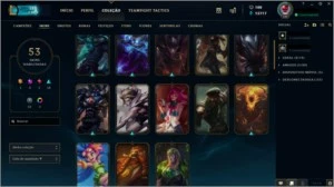 Conta League Of Legends Platina III LOL