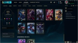 Conta League Of Legends Platina III LOL