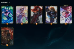 Conta com 657 skins - League of Legends LOL