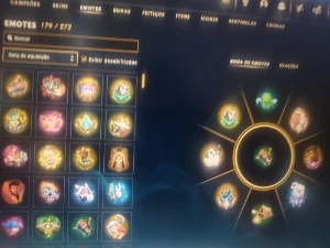 Conta com 657 skins - League of Legends LOL