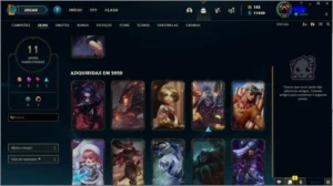 Conta lol D2 - League of Legends