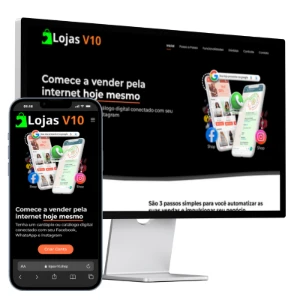 Script e Fonte – Sistema de Catálogo Digital Multi Lojas - Others