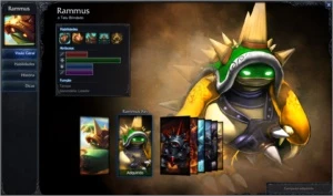 SKINS RARAS [Kayle Juíza & Rammus Rei] lvl 30 S6 Unranked - League of Legends LOL