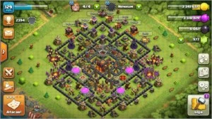 Conta Clash of Clans cv10 Lv 129