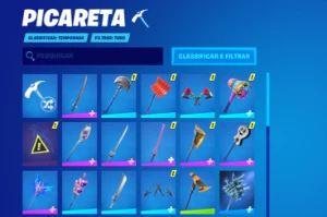 Conta de fortnite com diversas skins