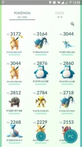 Conta Pokémon Go Lv 36 - Sem Time - Suprema