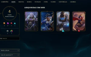 Venda de 10 contas lvl 30+ - League of Legends LOL