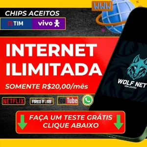 Gerador de Internet Mensal Ilimitada | ROBÔ - Outros