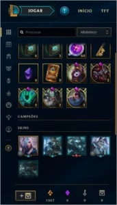 Vendo Conta de League of Legends platina 4 top LOL