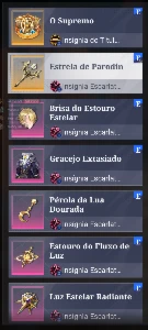 Conta crystal of atlan main WARLOCK - Outros