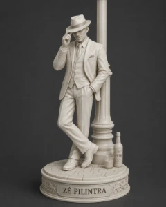 🔥 Zé Pilintra STL Ultra Detalhado | Arquivo 3D Premium - Impressão 3D e STL