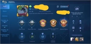 Conta ML GM - Mobile Legends