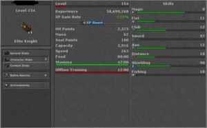 Varios bonecos na conta LUTABRA - Tibia