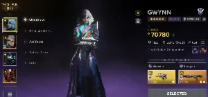 Conta Destiny Rising Top 100 LATAM Gwynn C1 70k Ning C4 68k - Outros