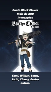 Conta Black Clover Muitas Invocações!!! - Outros