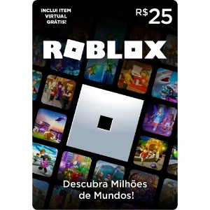 Gift Card Roblox - R$25,00 - Gift Cards