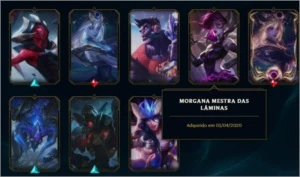 Conta lol com 3 skins prestigio(Lux,zyra e diana) 119 skins - League of Legends