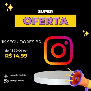 Seguidores Instagram - Brasileiro - Redes Sociais