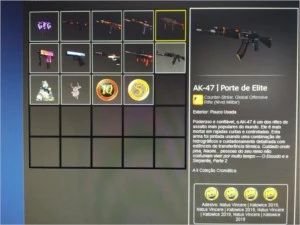 Conta CSGO Prime LVL26 AK 809horas Medalhas 5 e 10 anos - Counter Strike