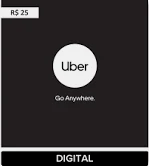 Uber Gift-Card R$25 - Código Digital - Gift Cards