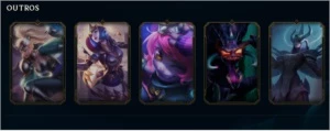 Conta Season 1 Janna Vitoriosa, Orianna e Kayle Juiza - League of Legends LOL