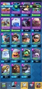 Clash Royale - Nível 10 quase 11 - 4105 Troféus.