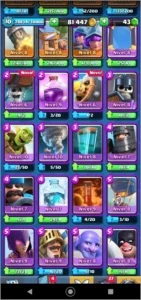 Clash Royale - Nível 10 quase 11 - 4105 Troféus.