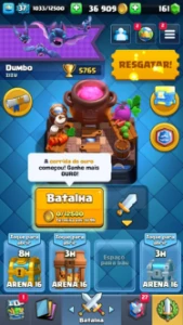Conta clash royale com varias cartas lendarias, 5700 trofeus