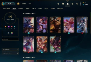Conta lol diamante 1 56% winrate - League of Legends