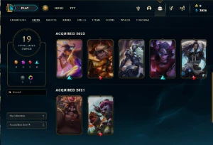 Conta lol diamante 1 56% winrate - League of Legends