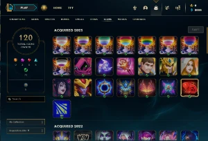 Conta lol diamante 1 56% winrate - League of Legends