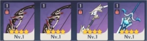 GENSHIN IMPACT / AR 7 / Klee + Qiqi + 9SR