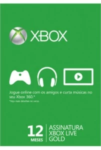 Xbox live Gold 12 meses