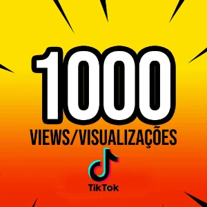 1000 Visualizações no TikTok - Redes Sociais