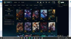 Conta LOL Gold I, com 19 skins, 57 champs e VALORANT com ONI - League of Legends