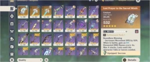 CONTA GENSHIN AR 50 - Xiao, Venti, Qiqi, Keqing e outros. - Genshin Impact