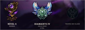 Conta LoL Diamante 4 - League of Legends