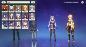Conta Diluc,Qiqi,Keqing (AR30) e Muito mais - Genshin Impact