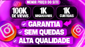 [Menor Preço] Seguidores/Curtidas/Views - Instagram (Mais Ve - Redes Sociais