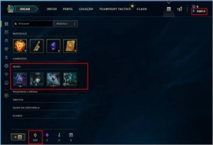 Conta UNRANKED | NVL 30 | 3 CAMPEÕES | 36815 ESSÊNCIAS AZUIS - League of Legends LOL
