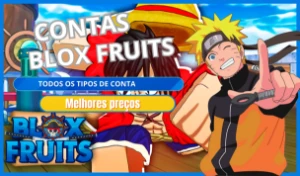 Conta Blox Fruits com Rumble V2 e Godhuman - Level Máximo!