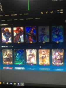 Conta de League of Legends(LOL) SUPER TUNADA