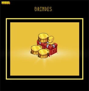 (SUPER PROMOÇÃO)  Coroa de Louros (Ouro) + 2 Brindes - Habbo