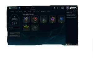 CONTA OURO IV, 71 CAMPEÕES , 88 SKINS - League of Legends LOL