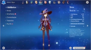 [AR51] ZHONGLI, EULA, KLEE, QIQI, DILUC, MONA 5* +BANNER - Genshin Impact